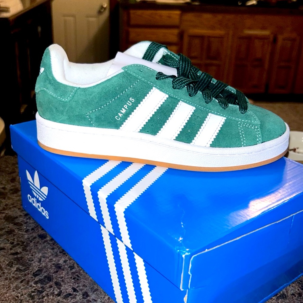 Adidas green shoe